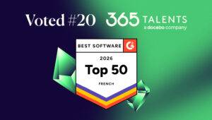 365Talents named #20 for the G2 best software awards