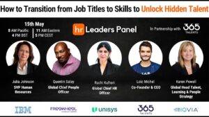 In May 2025, 365Talents CEO Loic Michel joined HR Leaders for a powerful conversation on how skills and job mapping are transforming the way organizations attract, develop, and deploy talent.