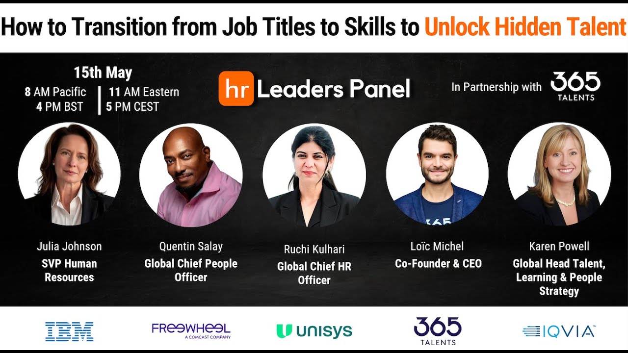 In May 2025, 365Talents CEO Loic Michel joined HR Leaders for a powerful conversation on how skills and job mapping are transforming the way organizations attract, develop, and deploy talent.