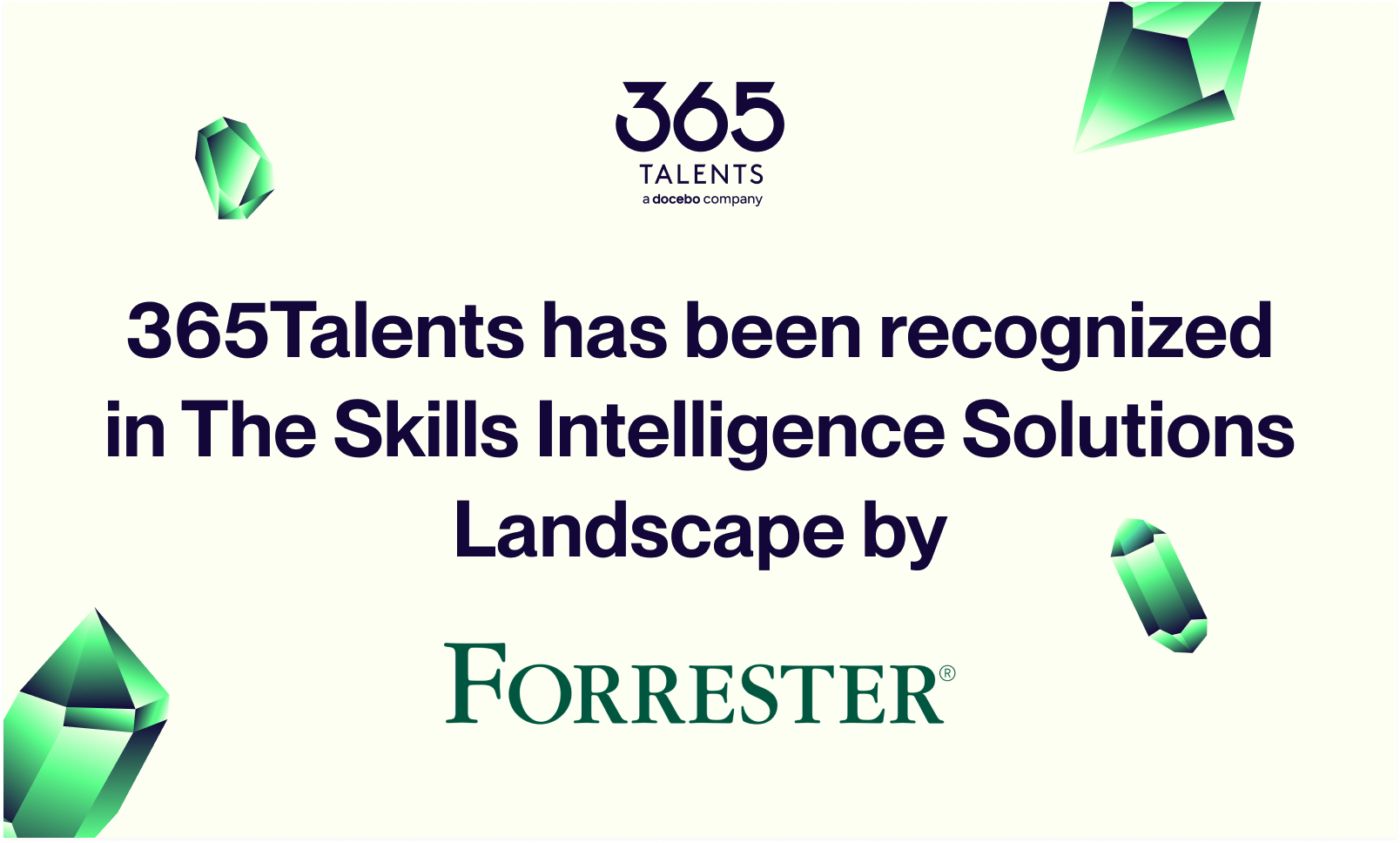 365Talents Named in the Forrester Skills Intelligence Solutions Landscape