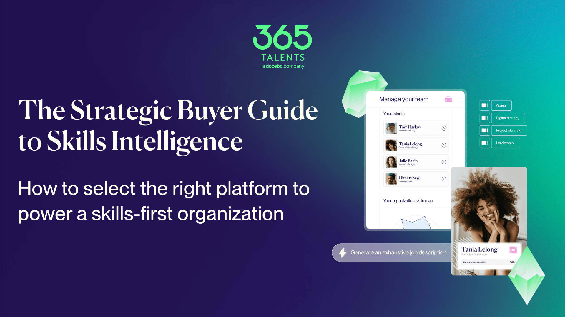 Strategic buyer guide to skills intelligence: How to select the right platform to power a skills-first organization — and turn workforce data into measurable business impact.